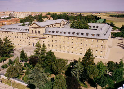 Fotografía aérea del Colegio-Seminario San Agustín de Salamanca