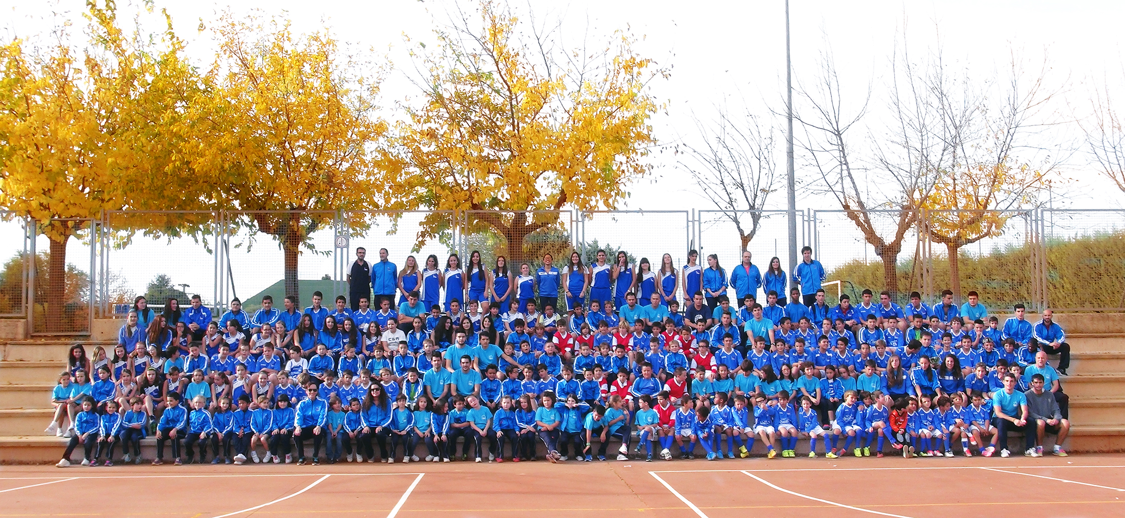  El Colegio San Agustín de Salamanca presenta los equipos deportivos para el curso escolar 2014/2015